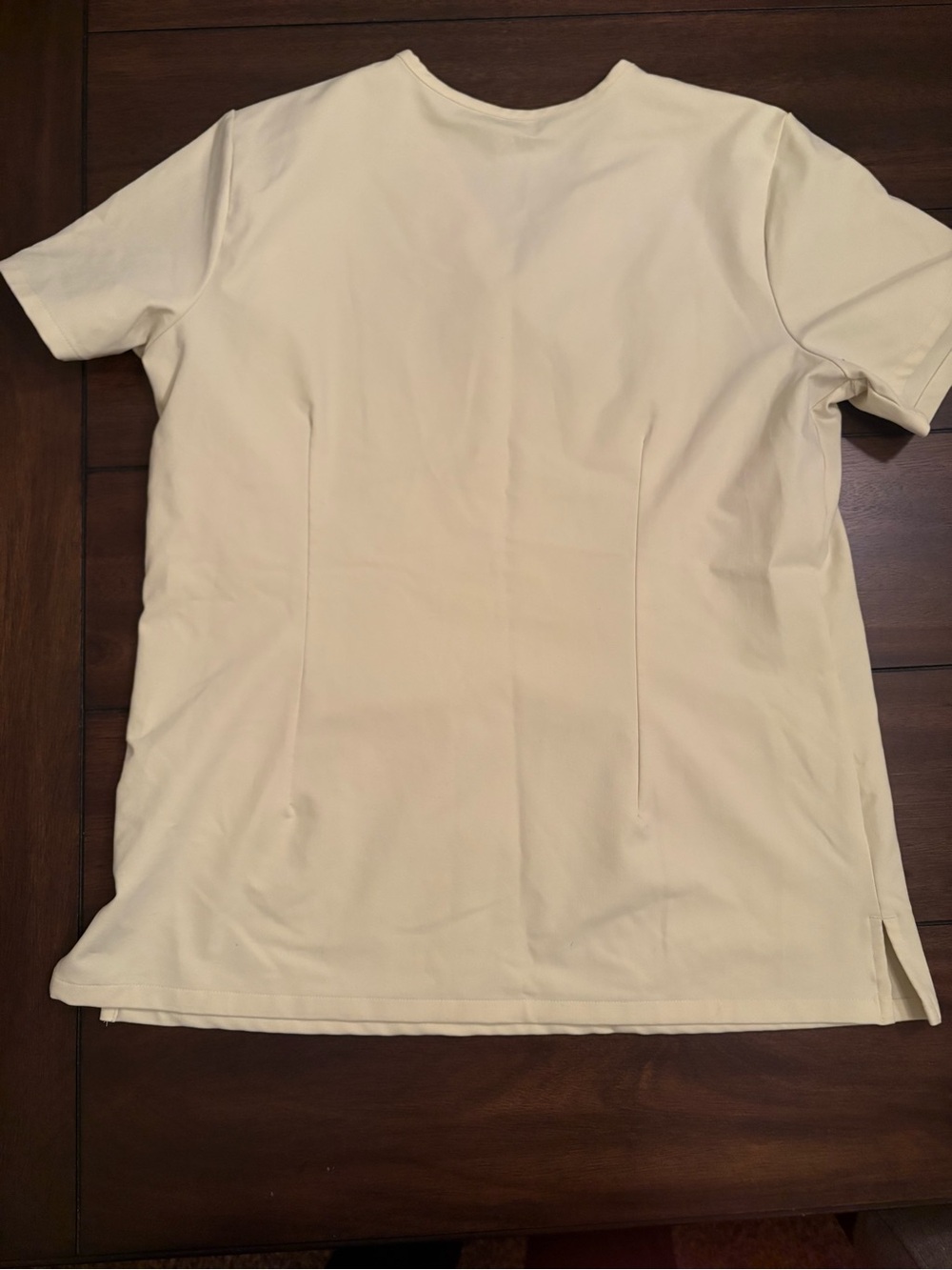 FIGS Women's Light Yellow Scrub Top and Pants - Picture 5 of 5